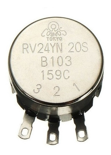 Imagen 6 de 8 de Potenciometro Industrial Rv24yn 20s B502 5k Con Perilla