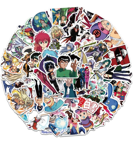 Stickers Calcomanias Pegatinas Yu Yu Hakusho Anime Manga X50