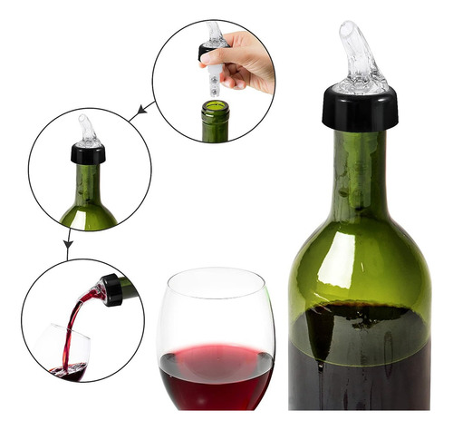 Aireador Oxigenador Decanter Pico Vertedor Botellas Pettish