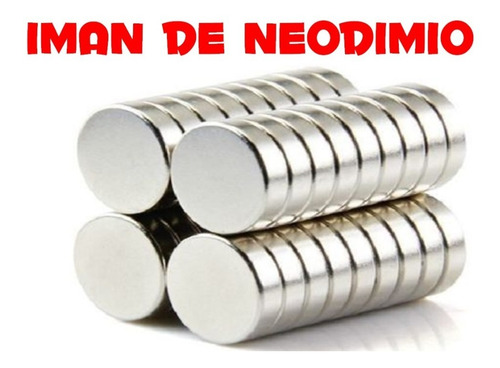 Neo%dimio Imanes 100 Piezas 4mm X 1mm Calidad N50