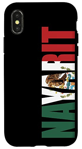 Funda Para iPhone X/xs Nayarit Mexico Mexican Flag State