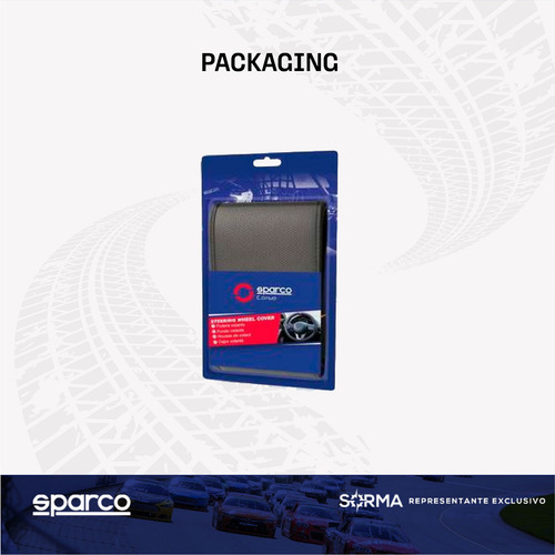 Imagen 8 de 10 de Cubre Volante 36/38 Cm Sparco Importado Leggera Pvc Sin Aro