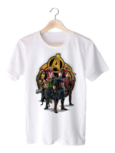 Remera Blanca Assassins Creed - Avengers - Serie/peli/game