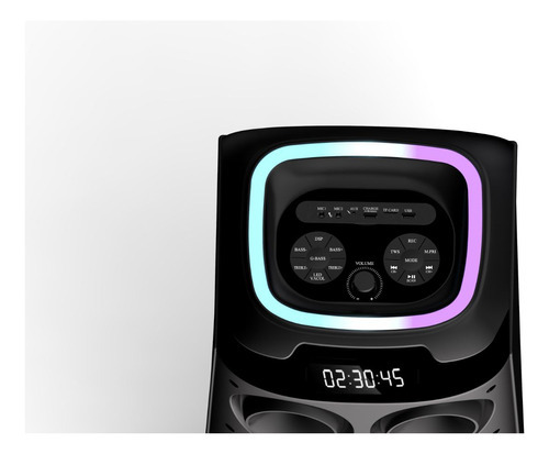 Parlante Karaoke Bluetooth Discovibes 12 Con Micrófono Maste