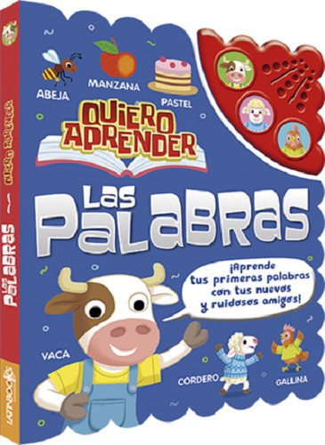 Quiero Aprender: Las Palabras, de Latinbooks. Editorial Latinbooks, tapa dura en español