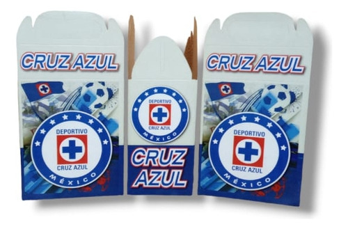 Cruz Azul Cajas Dulceras Aguinaldos Futbol 50 Invitados 