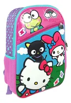 Comprar Set Mochila 2 Bolsillos Oficio Scool Ranger - Hello Kitty