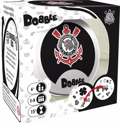 Dobble Futebol Corinthians Jogo De Cartas Festa Amigos Top