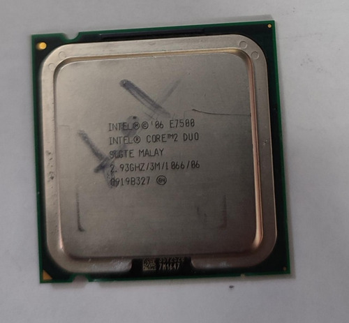 Lote De 3 Procesadore Intel Core 2 Duo E7500 Y E7200 (Usado)