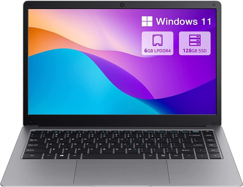 Laptop Ultra Delgada Laptop Windows 11 6 Gb De Ram, 128 Gb