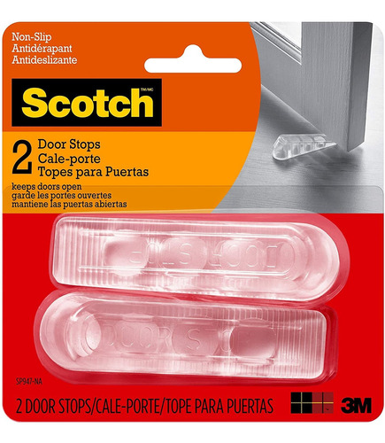 Scotch Tope Para Puerta Sp947na, Transparente, 2 Unidades, P