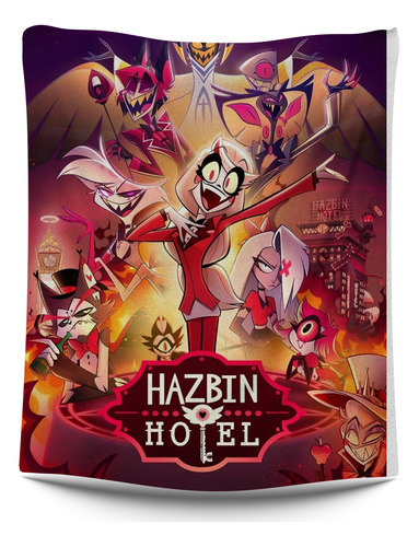 Cobija Frazada Hazbin Hotel, Alastor Kawaii, 200x150
