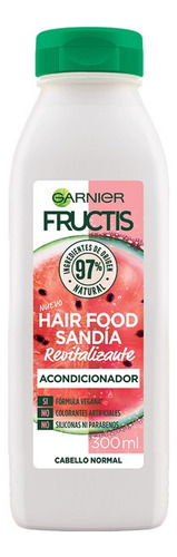 Acondicionador Garnier Fructis Hair Food Sandía Revitalizante 300ml
