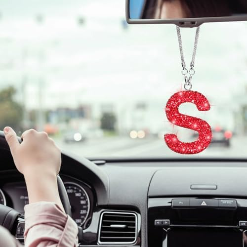 Bling - Accesorios Para Colgar En El Espejo Del Automóvil, L