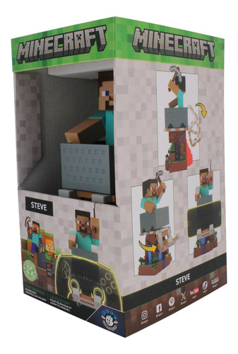 Base Soporte Para Control Minecraft Steve