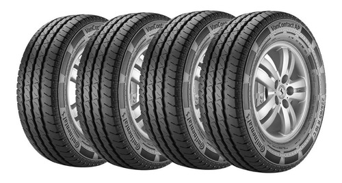 4 Pneus Vancontact Continental 225/75r16 Citroen Jumper