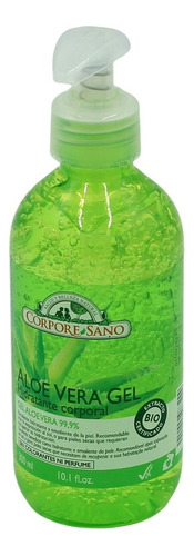 Gel De Aloe Vera Hidratante 99,9% Pureza Corpore Sano 300 Ml