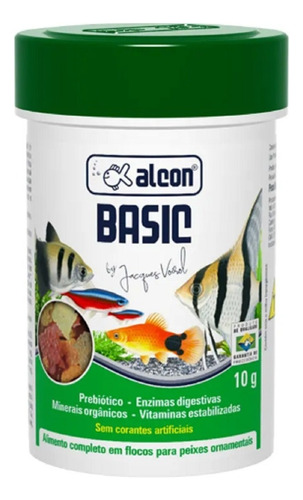 Ração P/ Peixes Alcon Basic Flocos 20g