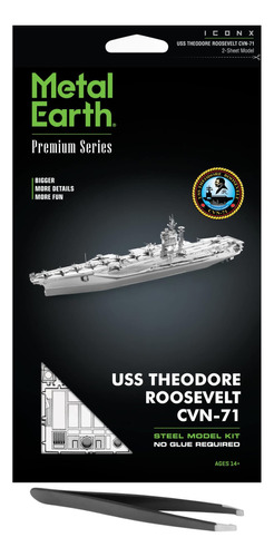 Fascinations Metal Earth Serie Premium Uss Theodore Cvn-71