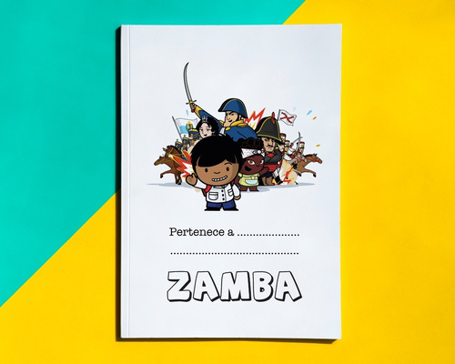 Cuaderno.pdf Rayado Temático Zamba Para Pintar