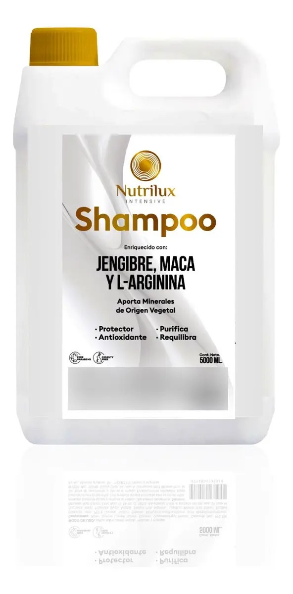 Shampoo X5 L Nutritivo E Hidratante Nutrilux Intensive