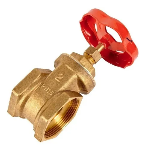 Válvula Compuerta De Bronce 1 1/4 Pulgadas Pn16