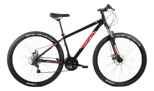 Bicicleta Gravity Lowrider R29 Color Negro/rojo Avant Motos Color Negro-rojo Tamaño Del Cuadro 18