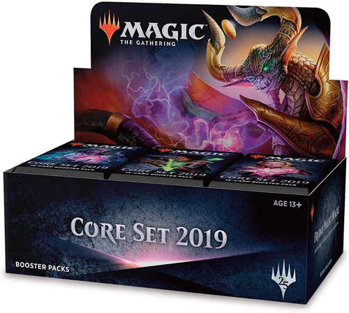 Magic The Gathering Core Set 2019 36 Boosters A Pedido 