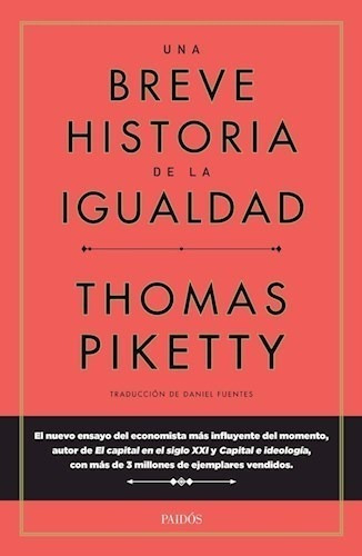 Libro Una Breve Historia De La Igualdad De Thomas Piketty