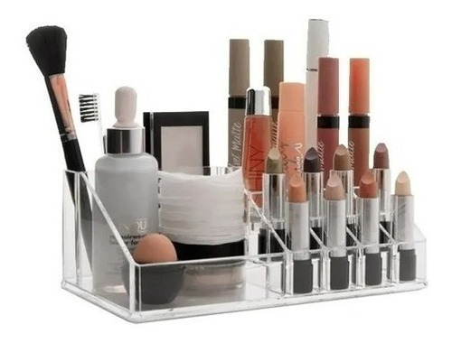 Imagen 1 de 10 de Organizador Maquillaje Acrílico Porta Maquillaje Accesorios