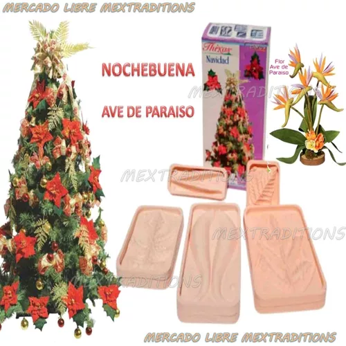 Moldes Flores De Foamy Foami Fomi Nochebuena Ave De Paraiso | MercadoLibre