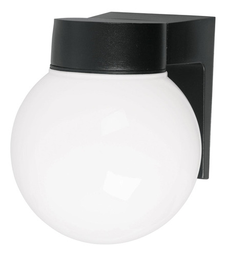 Arbotante Led Tipo Globo 8w/120v. Pantalla De Cristal 3000k 