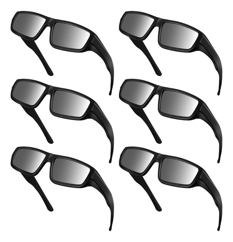 Gafas De Eclipse Solar 2024, Paquete De 6 Unidades
