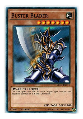 Yu-gi-oh! - Buster Blader (ygld-enc11) - Barajas Legenda