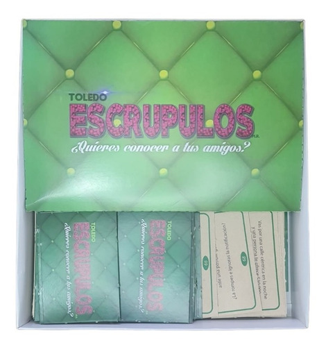 Imagen 2 de 4 de Juego De Mesa Escrúpulos ¿quieres Conocer A Tus Amigos?