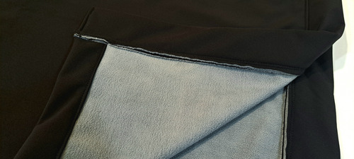 Manta Para Lluvia Soft Shell Negra Impermeable