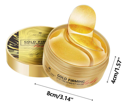 Máscara Para Ojos Golden Lady, Hidratante, Aclaradora, Circu