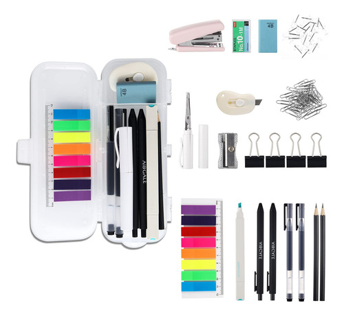 Kit De Suministros De Oficina De 123 Piezas Con Organizadore