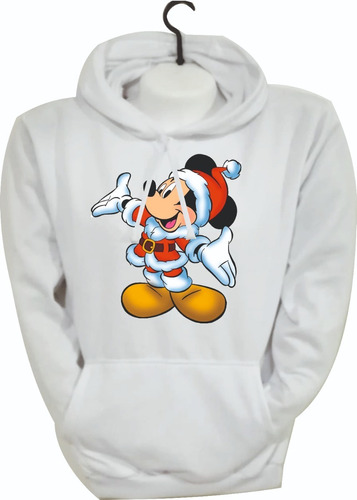 Buzos Busos Hoodie Navideños Mickey Mouse Navidad Model3
