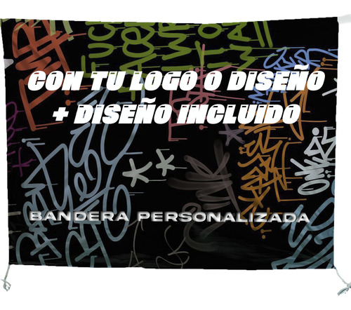 Bandera 100x150cm Personalizada Promocional Marca