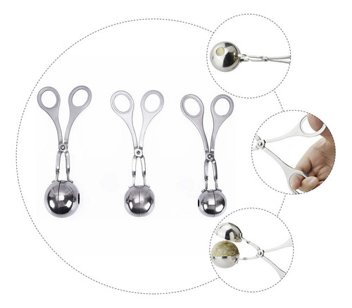 . Máquina For Hacer Albóndigas Con Forma De Albóndigas, 3