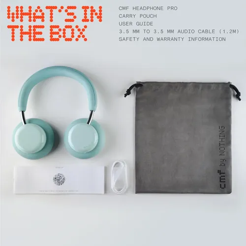 Fone De Ouvido Anc Sem Fio Cmf By Nothing Headphone Pro Verde