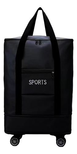 Maleta Deportiva Viaje Bolsa Mochila Gym Duffel Con Ruedas