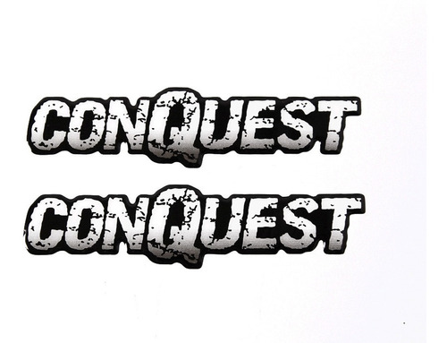 Adesivo Emblema Montana Conquest Resinado Kit Par Mtcr02 Frete Fixo Fgc