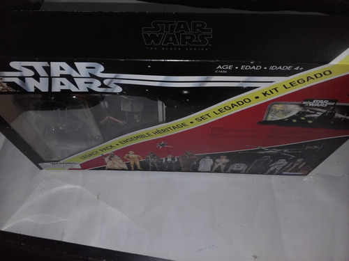 Star Wars The Black Series Legacy Pack Darth Vader C/ Dioram (Usado)