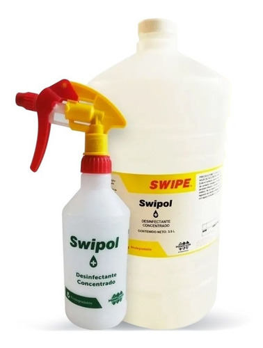 Desinfectante Concentrado Swipol Swipe 3.5l + 3 Aplicadores