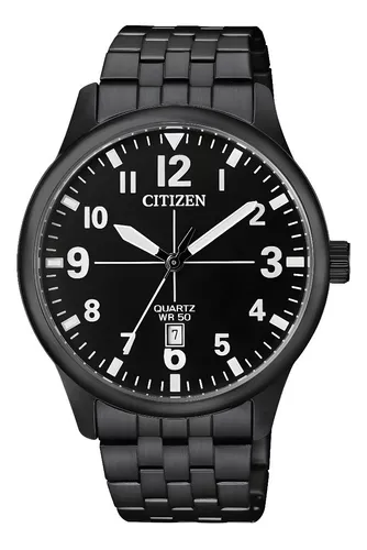 Reloj Citizen Para Hombre Quartz Negro Bi1055-52e Original