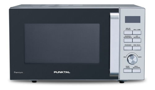 Microondas Digital Punktal 25 Lts. 900 W. Grill Automenú