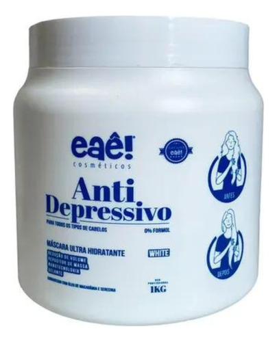 Eae Anti Depressivo Top 1kg Máscara Capilar Botxxx