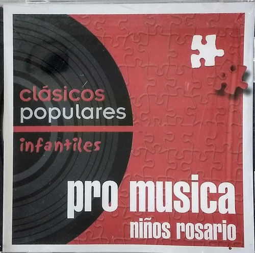 Canciones Infantiles Pro Música Rosario Niños Cd Nuevo  
